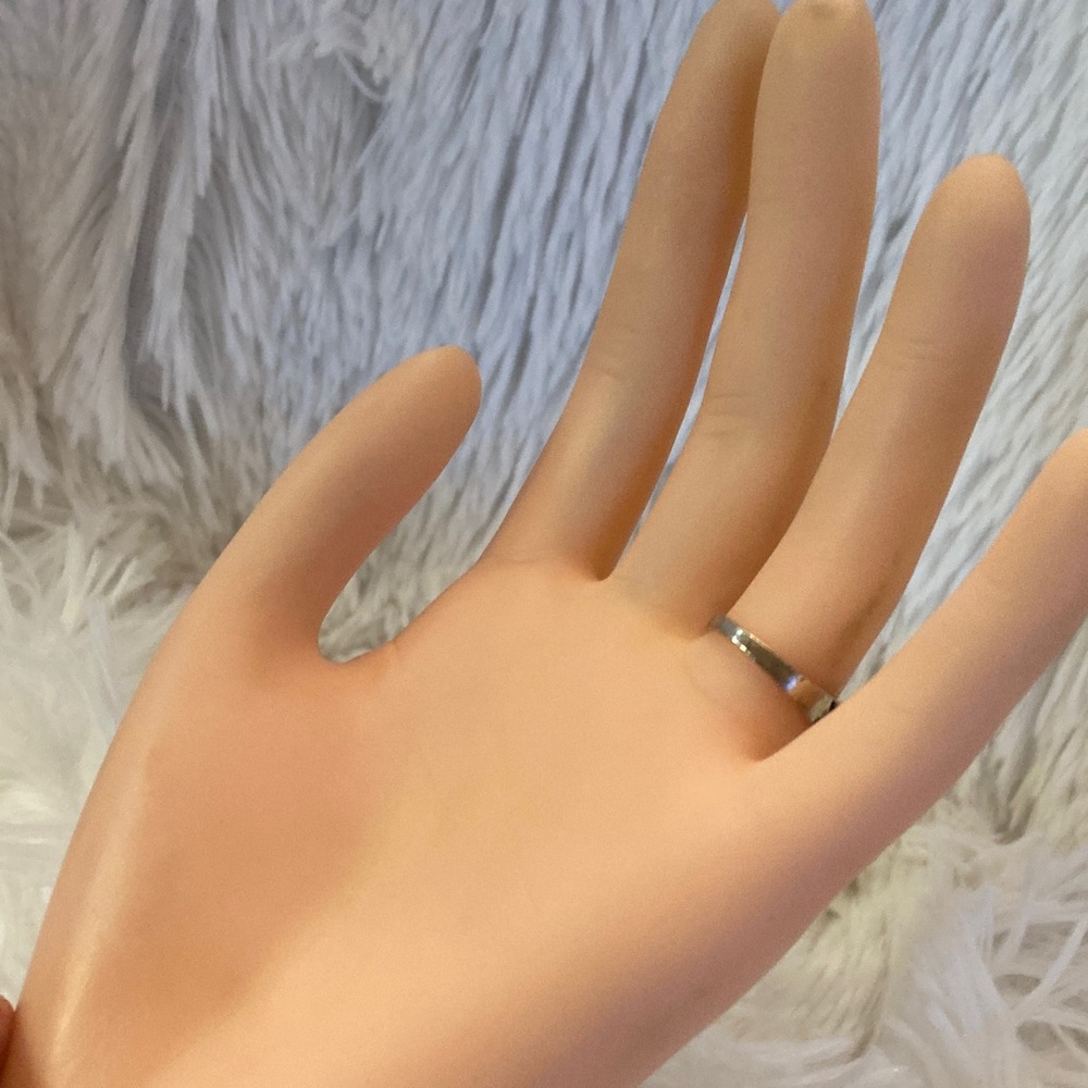 Elegant Silver Fire Opal Ring - image 7